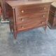 Mahogany chest of drawers with 3 drawers, circa 1940
