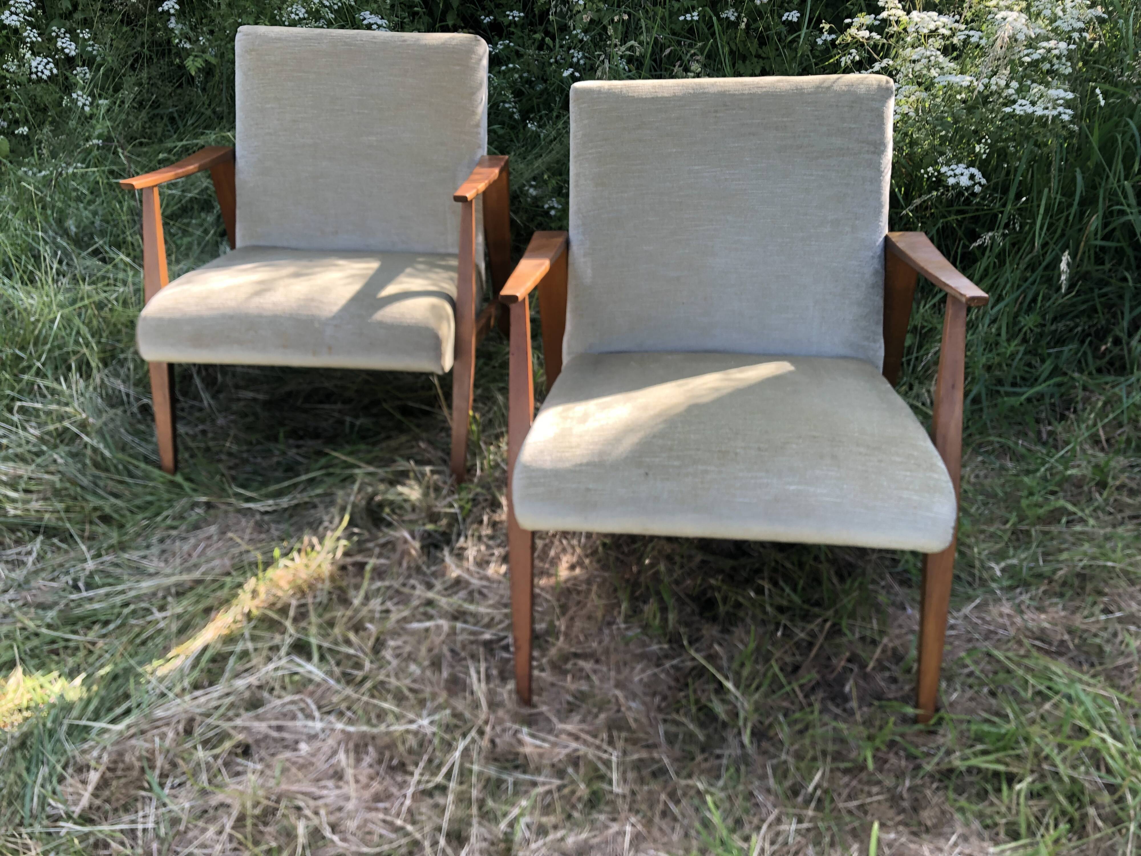 Scandinavian armchairs from the 60s
