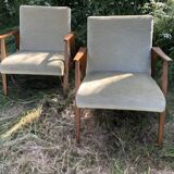 Scandinavian armchairs from the 60s