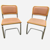 Pair of Marcel Breuer chairs 1960