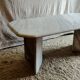 Table basse en marbre, 70's