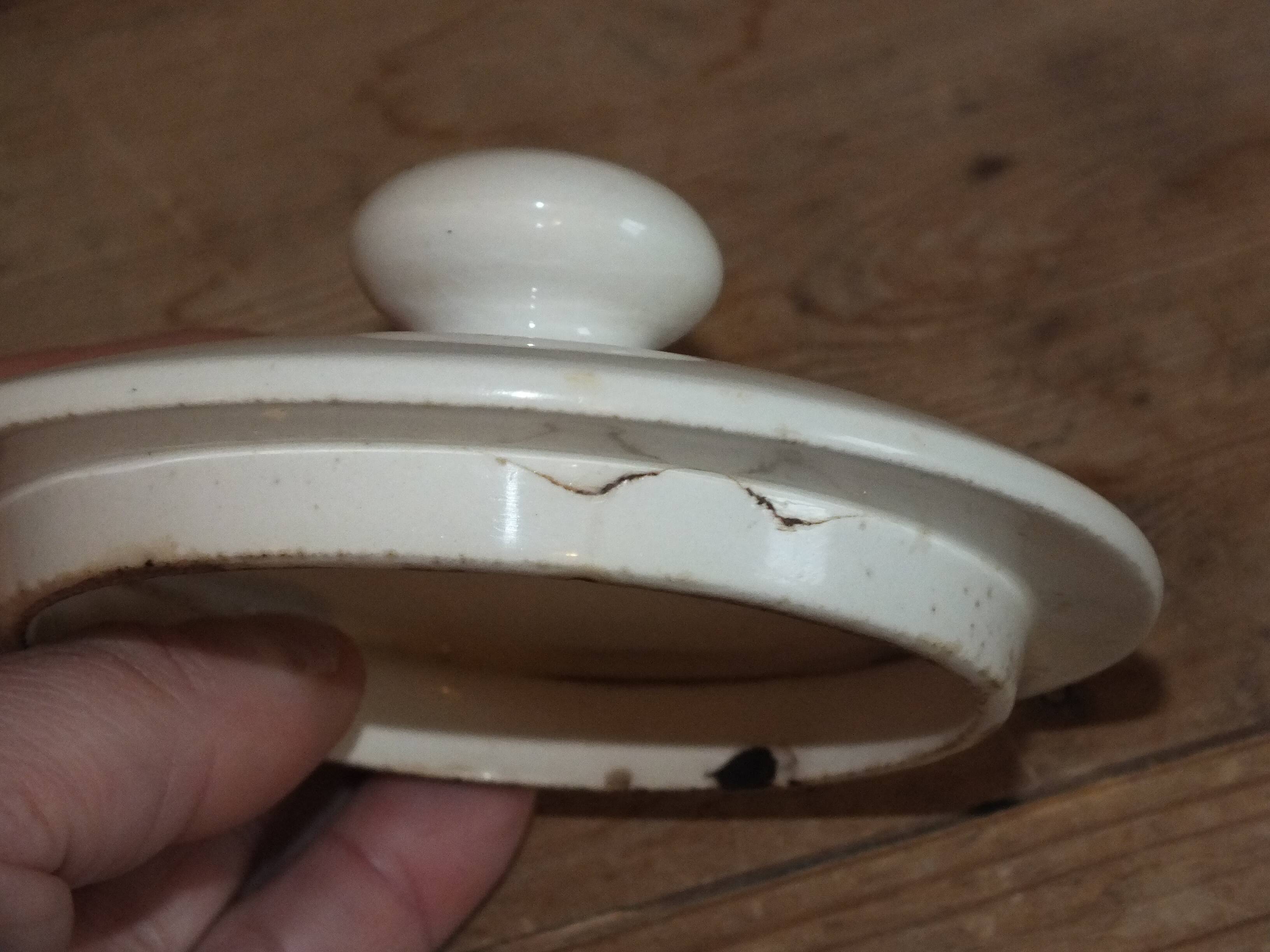 Vintage white Villeroy and Boch Mettlach teapot