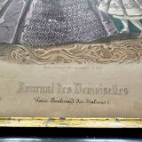 Ancienne, gravure de mode encadrée