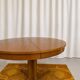 Round table with central base from the 1960s by Baumann.