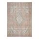 1970s Vintage Persian Handmade Wool Cotton Orange Area Rug 285x381