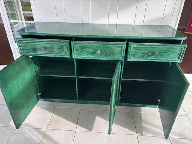 meuble bas 3 portes et 3 tiroirs