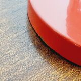 Red industrial lamp