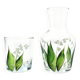 Lily of the Valley Carafe and Tumbler