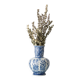 Delftware Floor Vase, Blue and White Chinoiserie by Plateelbakkerij RAM