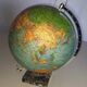 Illuminated terrestrial globe Perrina from the 1950s/60s.
