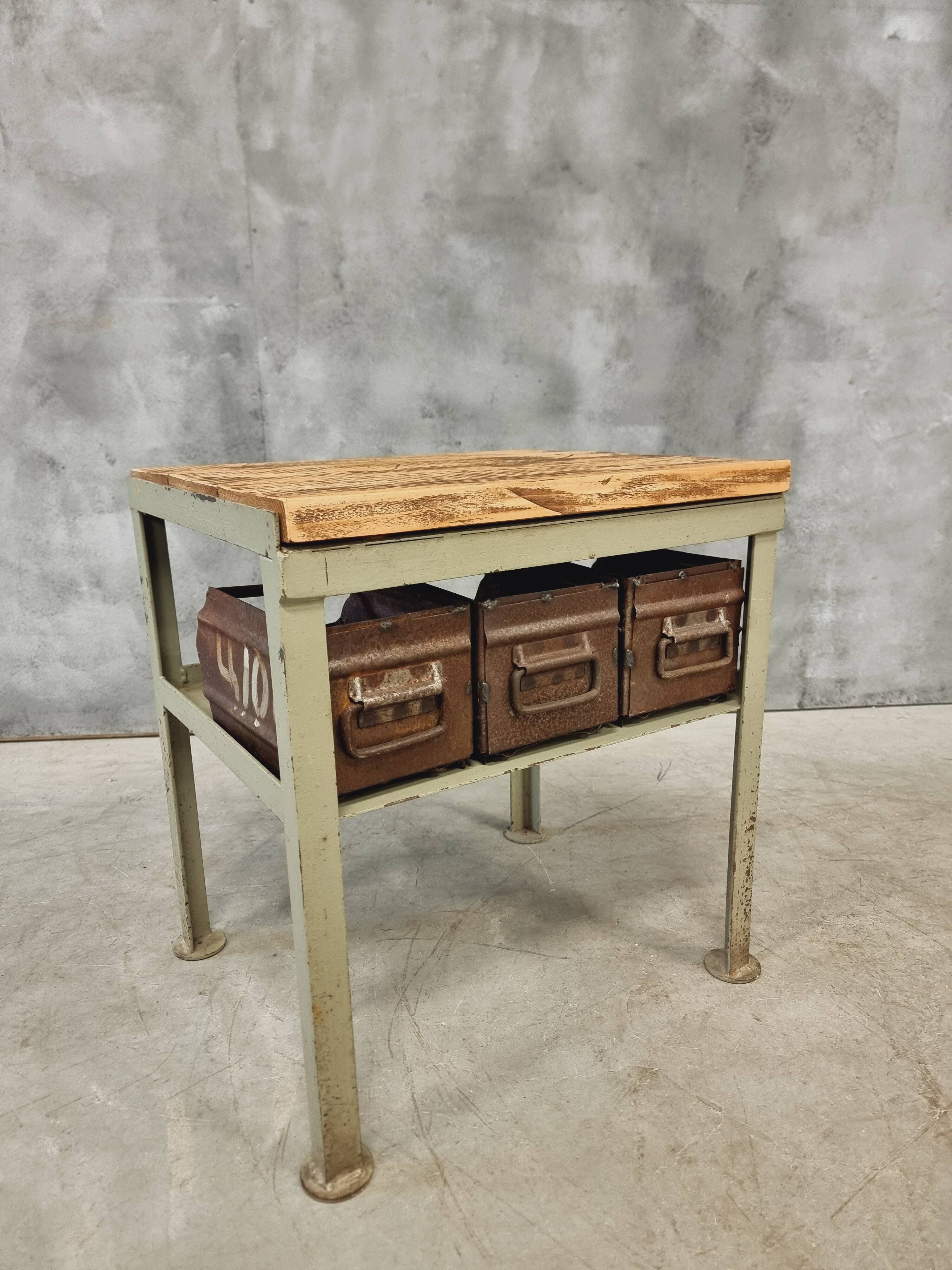 Vintage side table coffee table