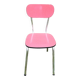 Old red formica chair