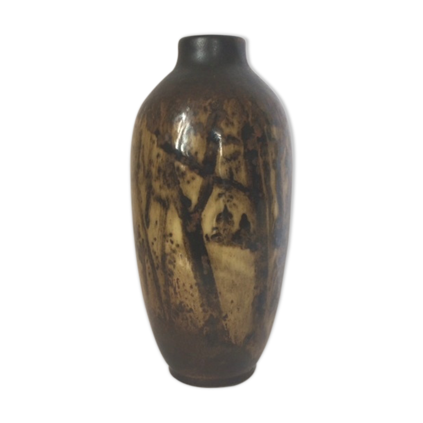 Fire vase art deco, limoges