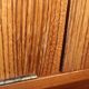 Teak and zebrano sideboard