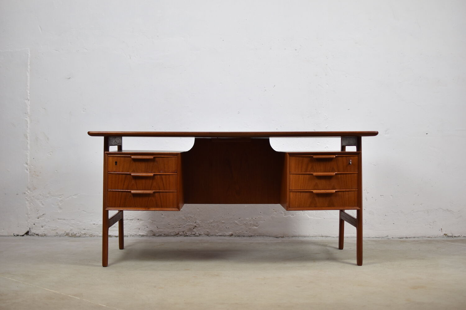 Writing desk by Gunni Omann for Omann Jun Mobelfabrik, Denmark 1960's