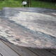 Table basse en marbre des années 70