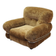 Velour armchair, Italian design, 1970s, production: Italy