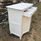 White Parisian buffet