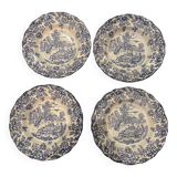 Set of 4 PB Hollow advertising plates