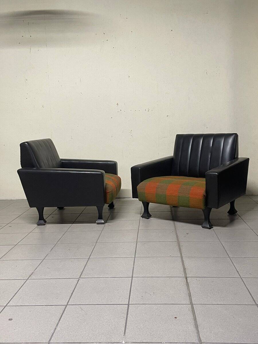 Armchairs, Italy, 1950s, set of 2