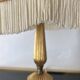 Pair of retro fringed lamps