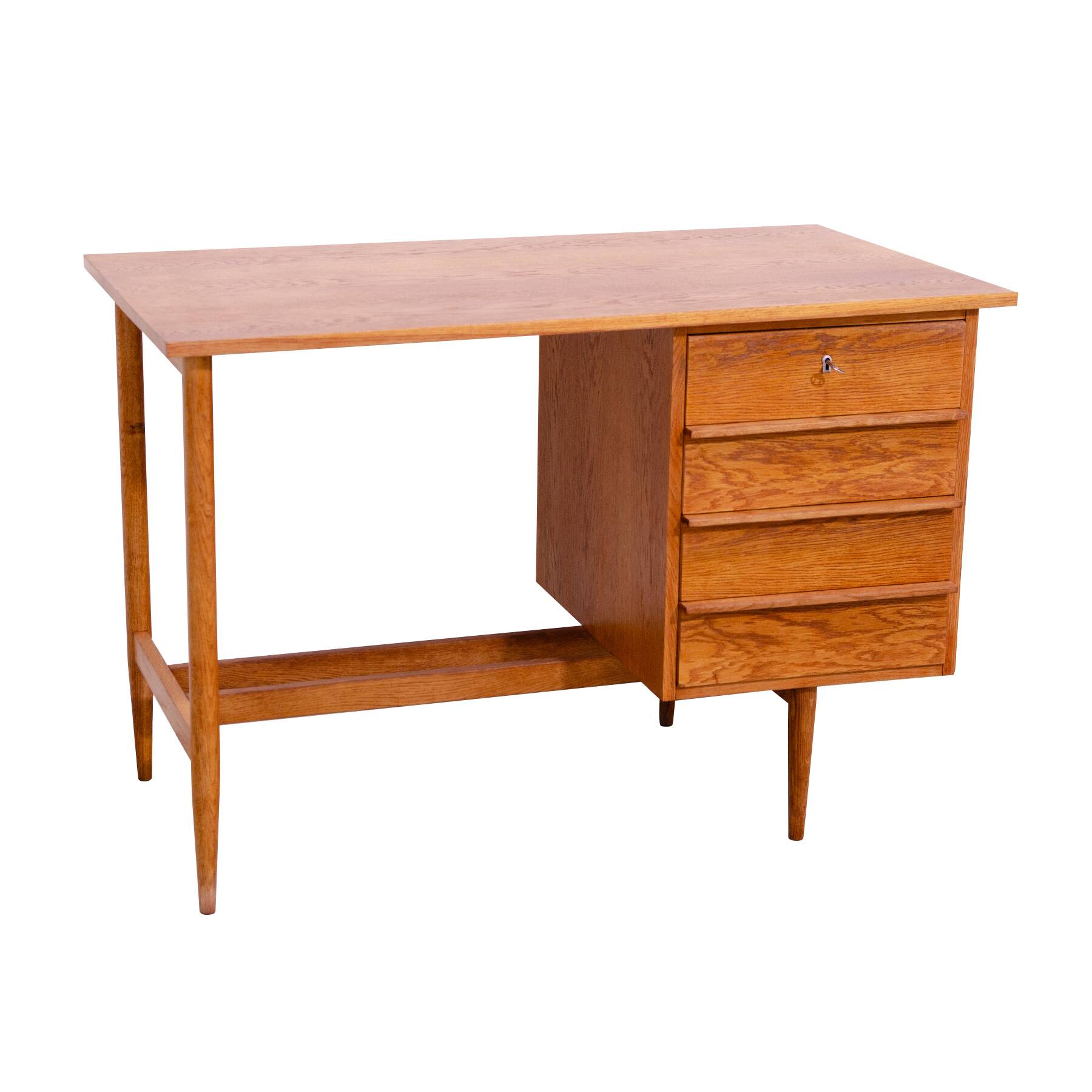 Bureau pour dames du milieu du siècle entièrement restauré, ULUV, années 1960, Tchécoslovaquie