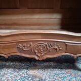 Rococo library in walnut