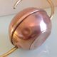 Red copper/vintage ball watering can 60s/70s