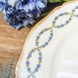 Lot 6 plates dessert Émile BOURGEOIS 1832-1926