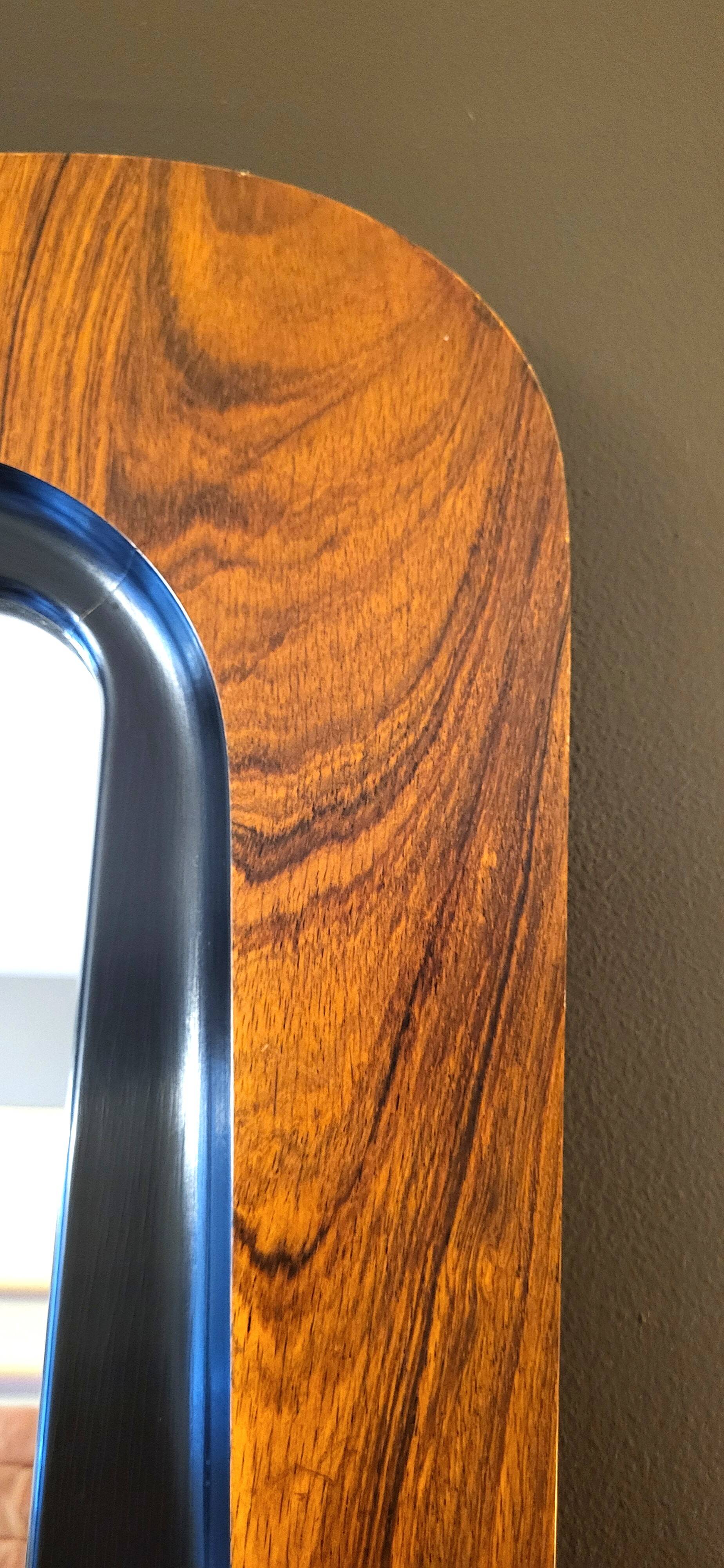 Rosewood Mirror Glas & Trä Sweden 50"