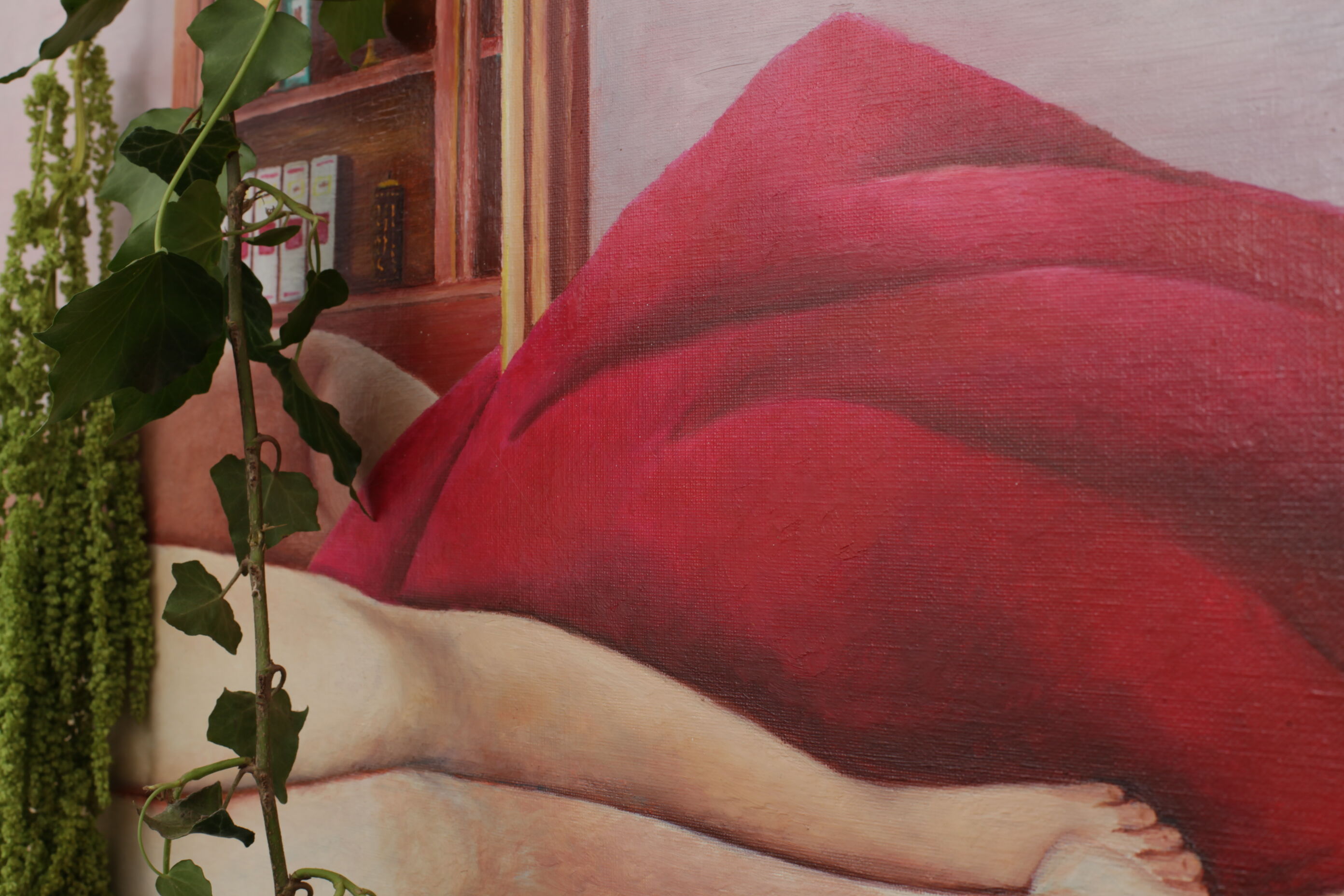 Female nude oil on canvas