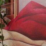 Female nude oil on canvas