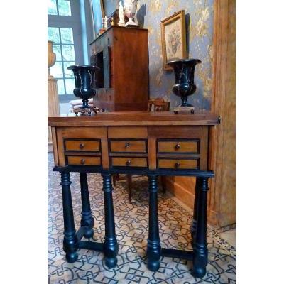 Bureau de changeur époque XVIIe