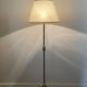 Vintage floor lamp, brass decorations, tripod legs circa 1960's
