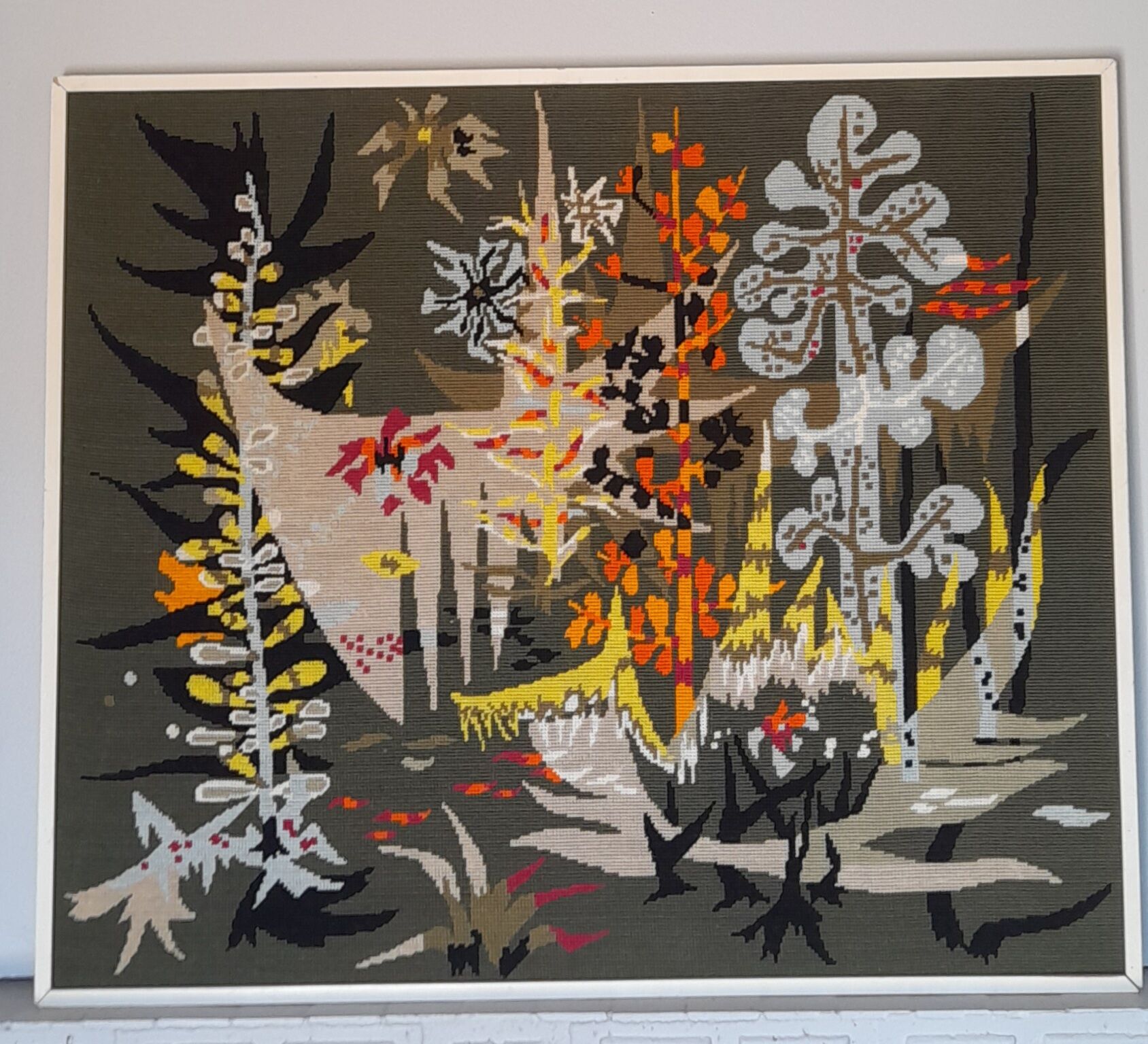 Wall tapestry canvas 70s