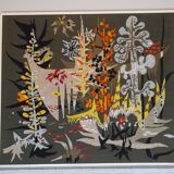 Wall tapestry canvas 70s