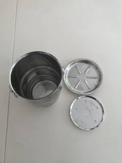 Stainless ice bucket