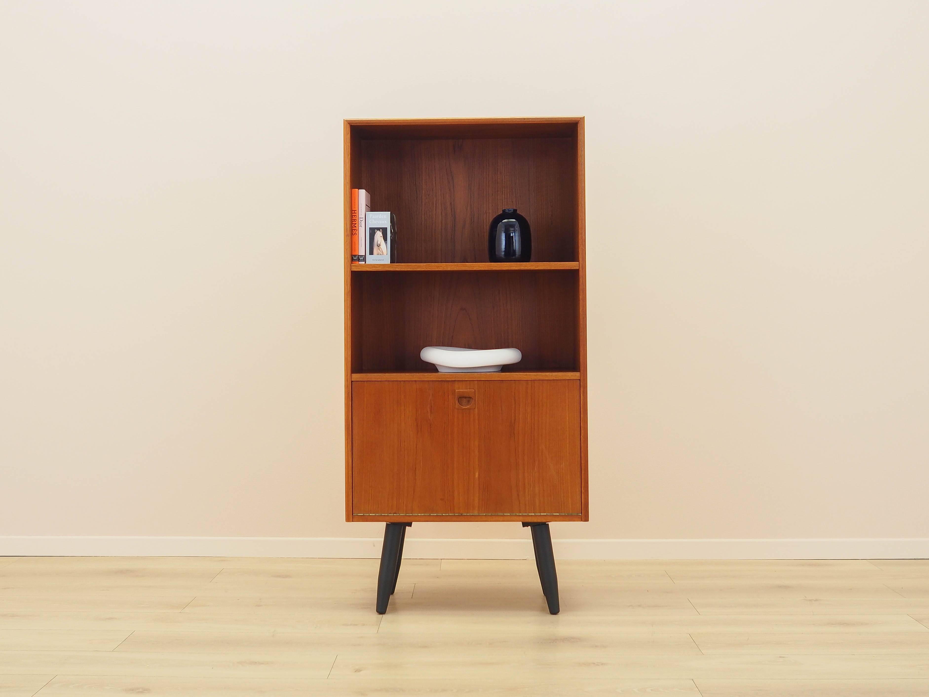 Teak bookcase, Danish design, 1970s, made in Denmark