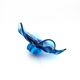 Coupe Centrepiece - Solid Bohemian Crystal - Amethyst Blue