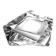 Vintage Asymmetrical Ashtray • Crystal • 1970-80