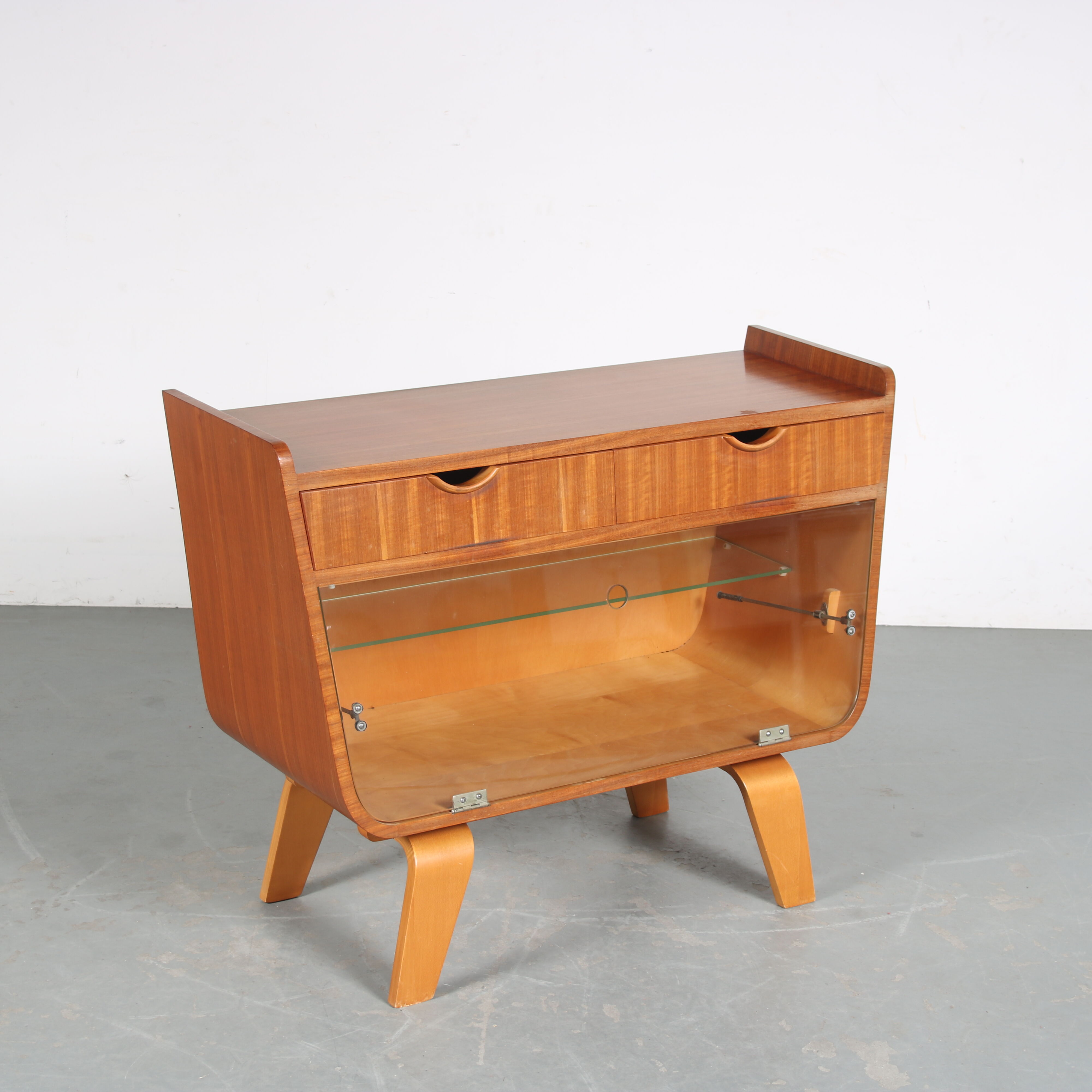 Cor Alons Bar Cabinet for De Boer Gouda, Netherlands 1950