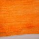 Tapis marocain vintage orange 174 x 255 cm - Tapis en laine berbère - Tapis fait main
