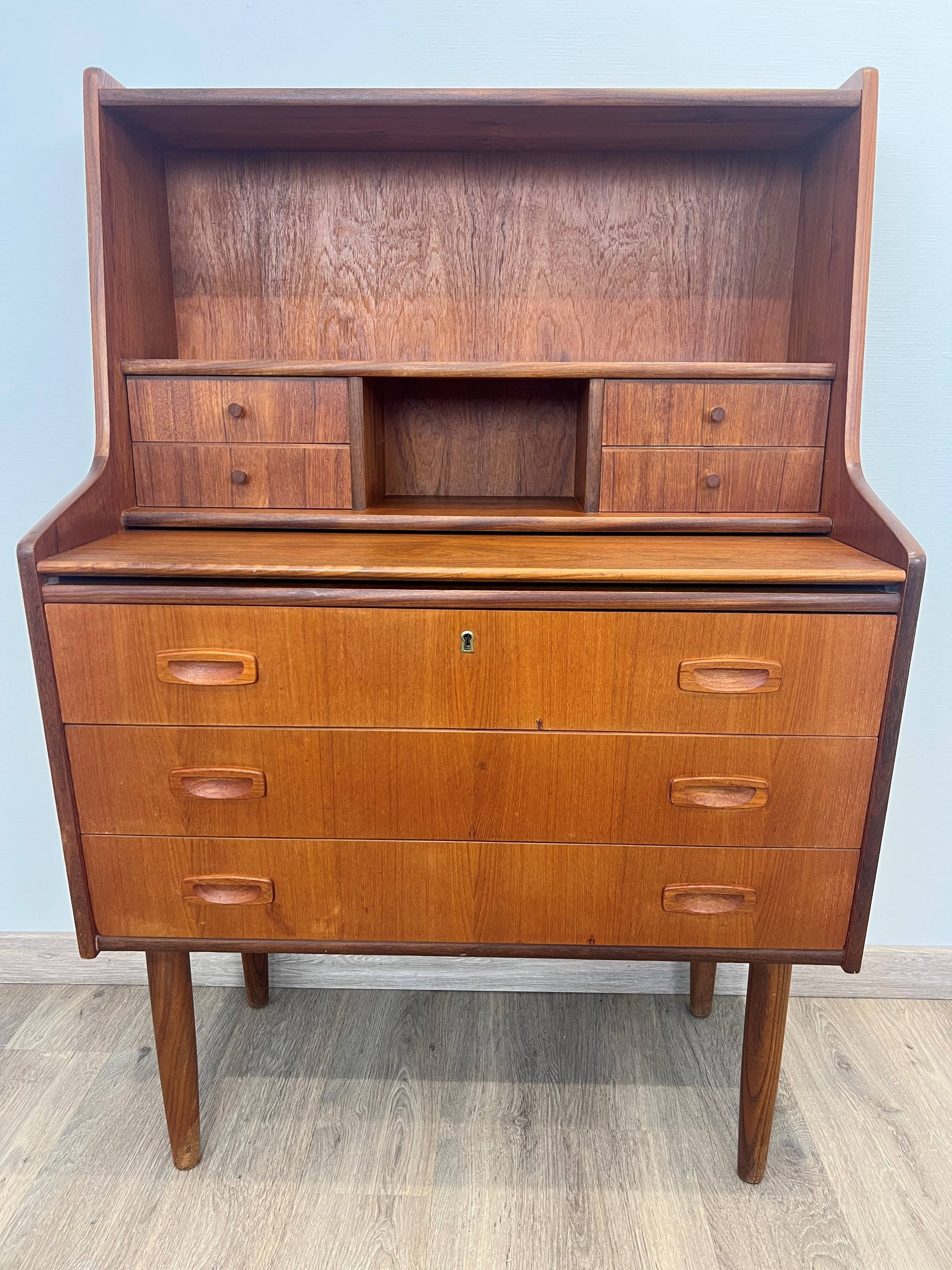 Danish teak secretary from the 60s