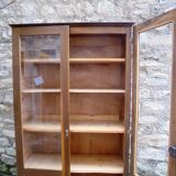 Vintage wood library