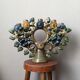 Artisanal chandelier tree of life Mexico in ceramic