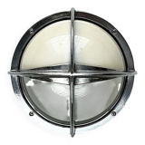 Mid-century Danish metal outdoor wall light model Pirate by Eva Koppel, Nils Koppel, Gert Edstrand for Nordisk Solar, 1960s.