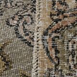 Rug For Living Room Cream Brown Vintage Rug, 209x319Cm