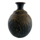 Vase boule noir irisé