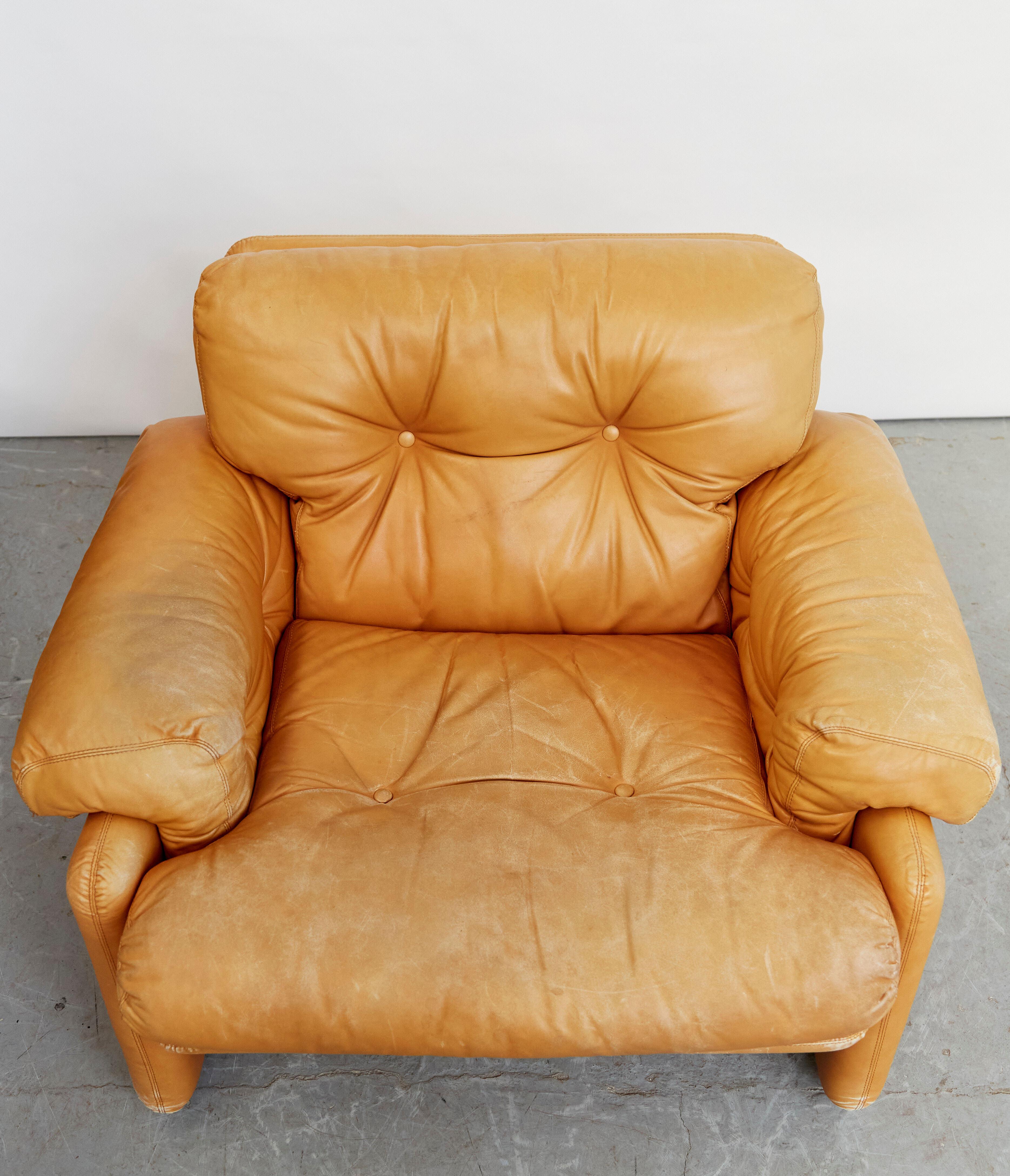 Couple Coronado Lounge Chair by Tobia & Afra Scarpa for B & B Italy