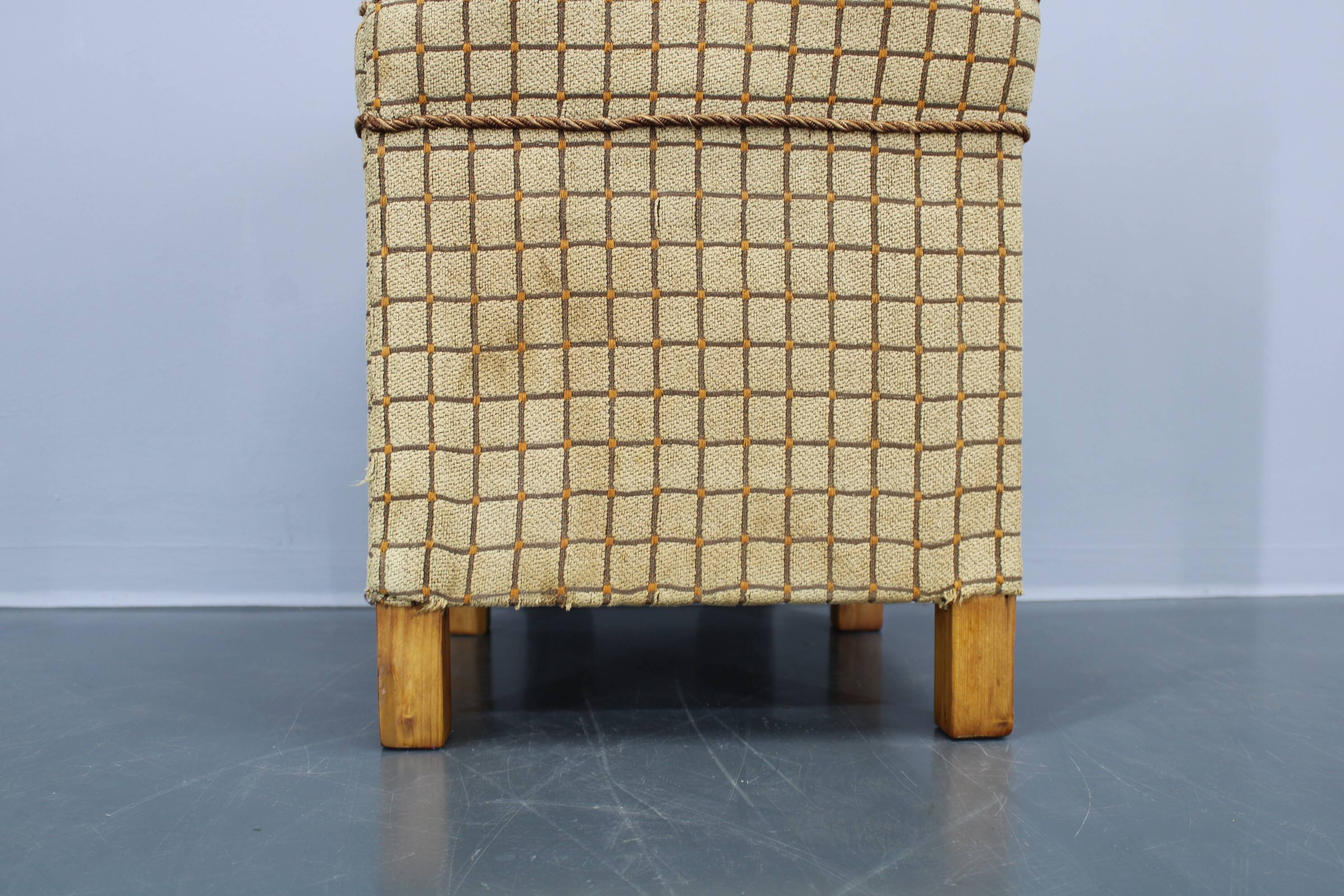 1930s Art Deco Tabouret ,Czechoslovakia